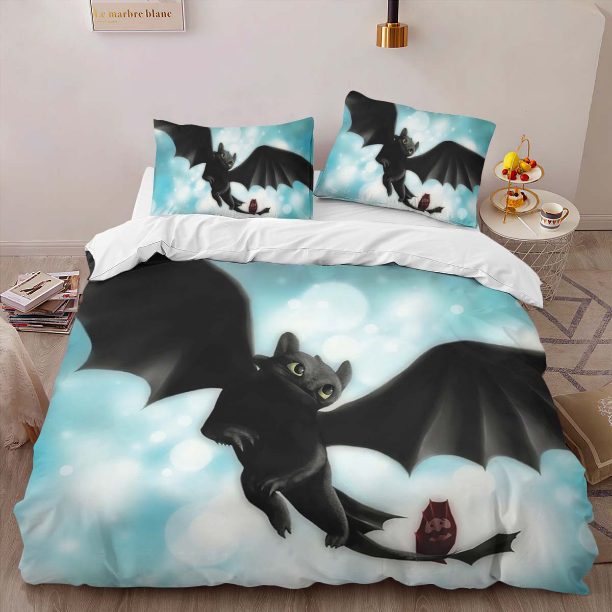 Toothless How To Train Your Dragon 04 Duvet Cover 2