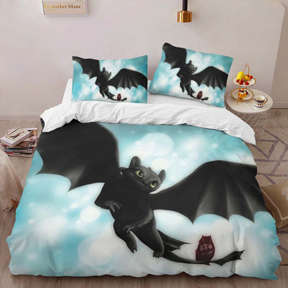 Toothless How To Train Your Dragon 04 Duvet Cover 2