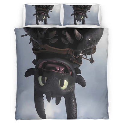 Toothless How To Train Your Dragon 06 Duvet Cover