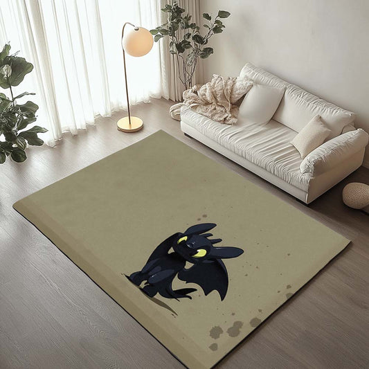 Toothless How To Train Your Dragon 07 Rug
