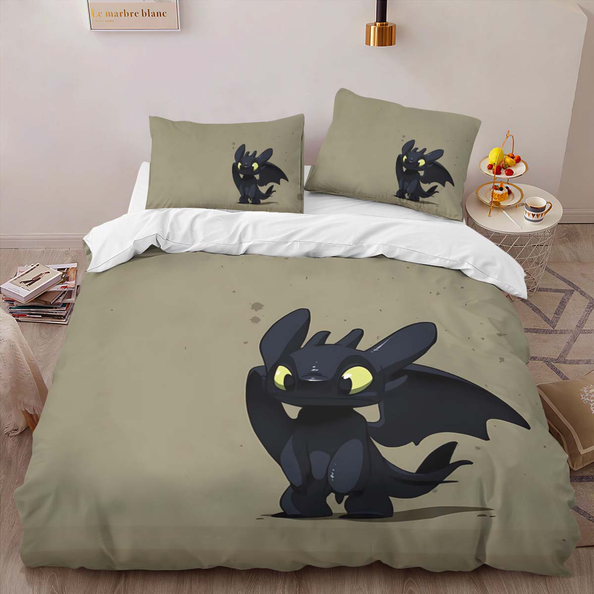 Toothless How To Train Your Dragon 07 Duvet Cover 2
