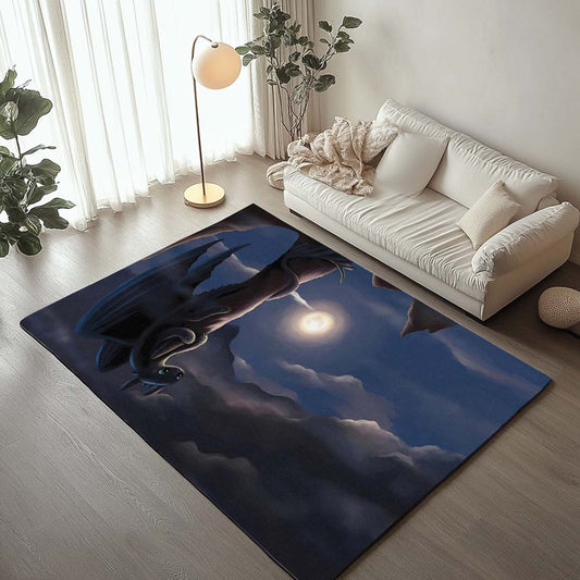 Toothless How To Train Your Dragon 08 Rug