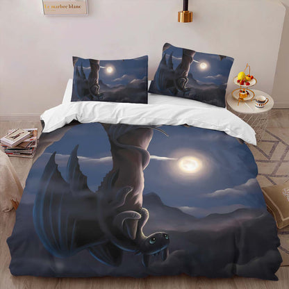 Toothless How To Train Your Dragon 08 Duvet Cover 2