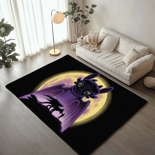 Toothless How To Train Your Dragon 09 Rug