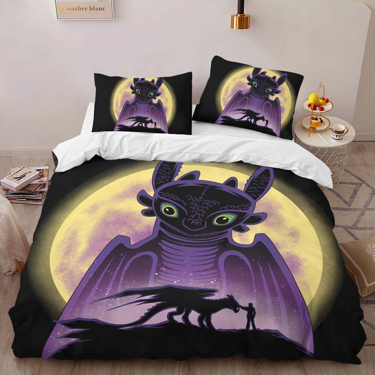 Toothless How To Train Your Dragon 09 Duvet Cover 2