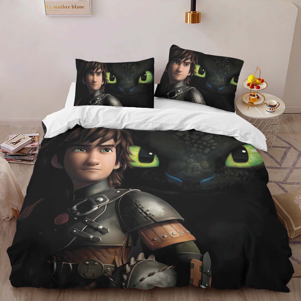Toothless and Hiccup How To Train Your Dragon Duvet Cover 2