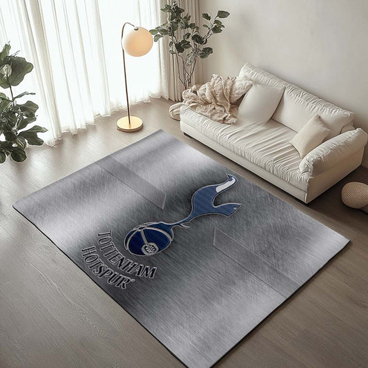 Tottenham Hotspur FC COYS Metal Background Sport Team 06 Rug