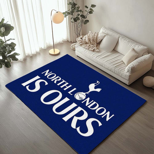 Tottenham Tottenham Hotspur FC SPURS Champions League North London is ours Rug
