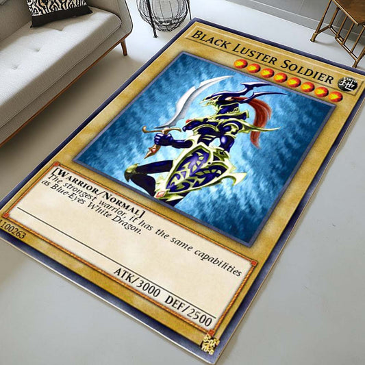 Tournament Black Luster Soldier Rug