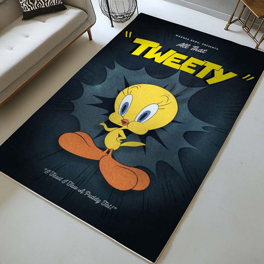Tweety Bird Looney Tunes 01 Rug