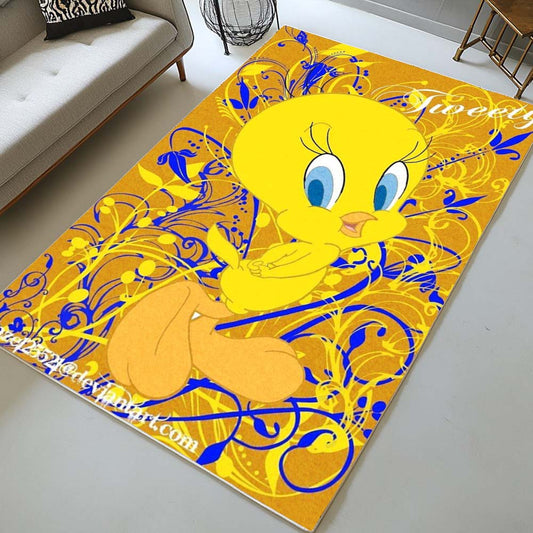 Tweety Bird Looney Tunes 02 Rug