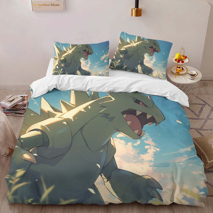 Tyranitar Pokemon 2 Duvet Cover 2