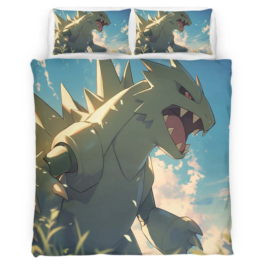 Tyranitar Pokemon 2 Duvet Cover