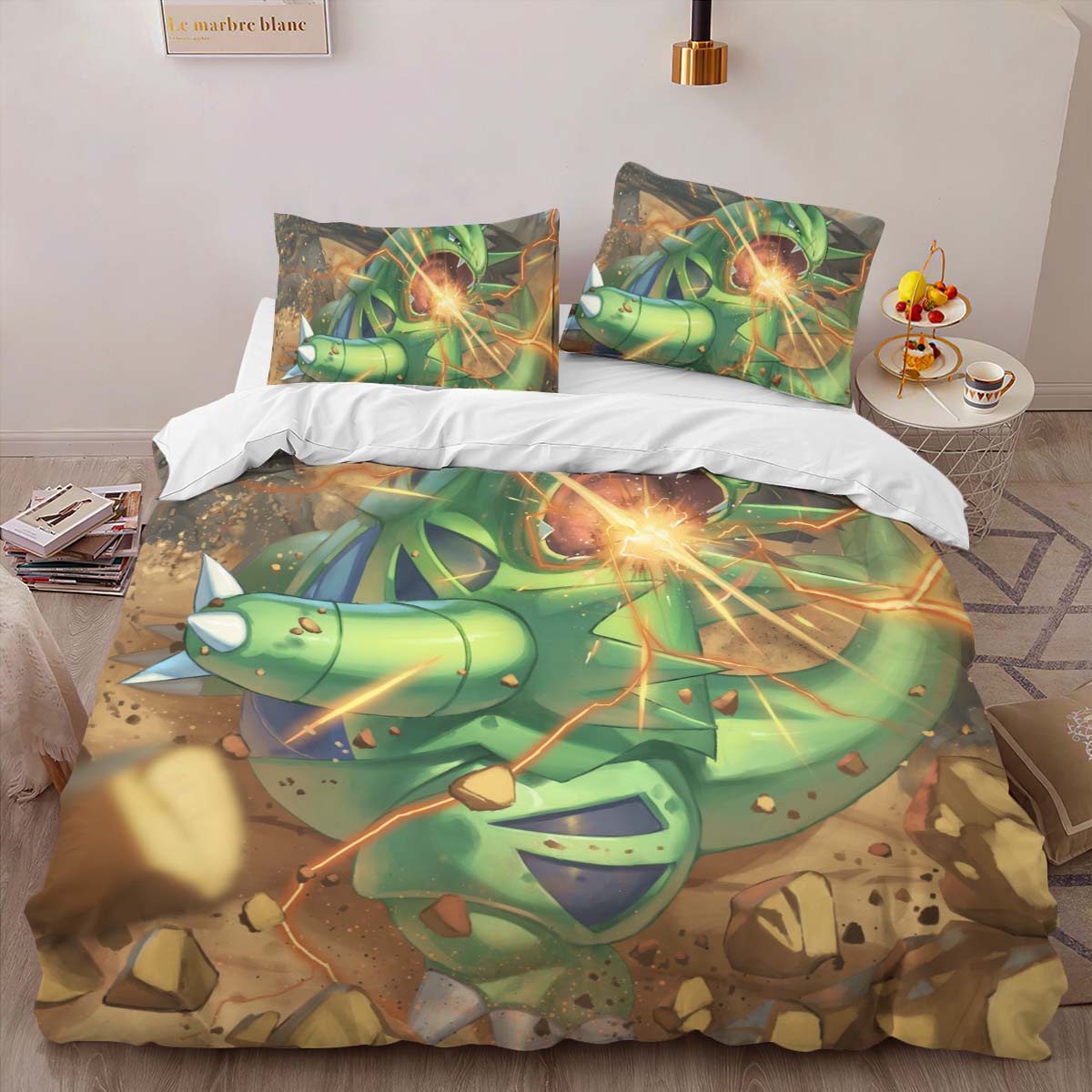 Tyranitar Pokemon 3 Duvet Cover 2