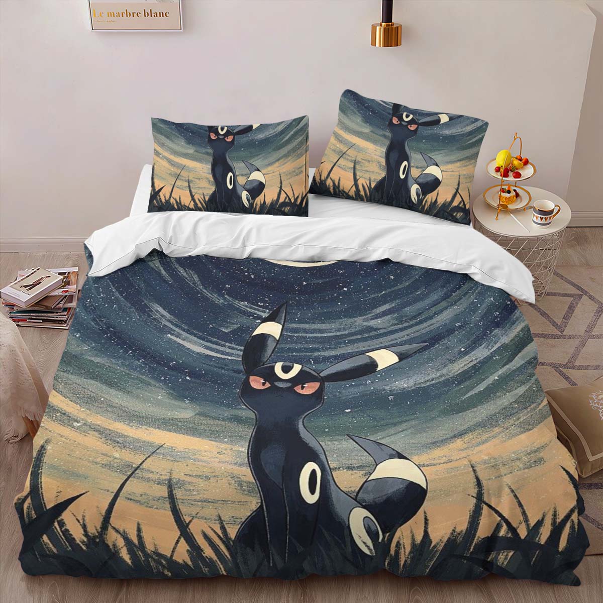 Umbreeon Pokemon 19 Duvet Cover 2