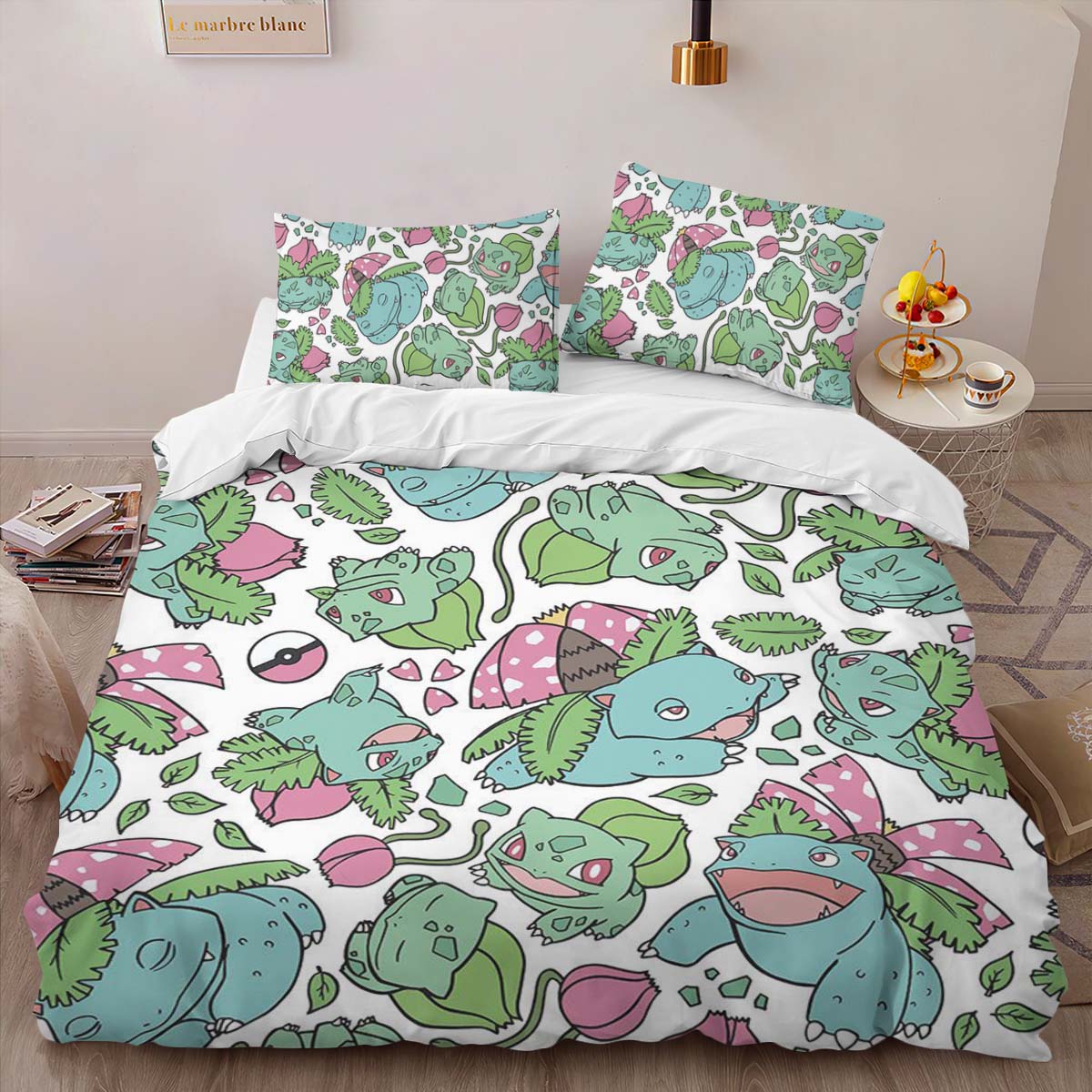 Venusaur Ivysaur Bulbasaur Pokemon Duvet Cover 2