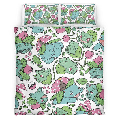 Venusaur Ivysaur Bulbasaur Pokemon Duvet Cover
