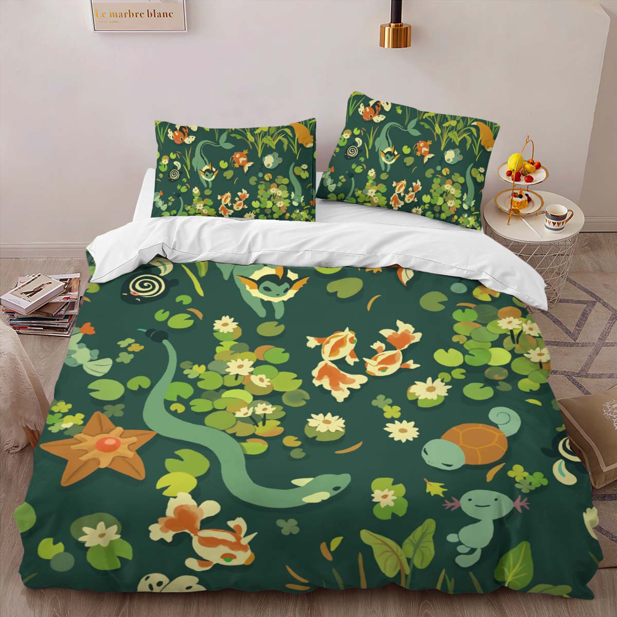 Water Pokemon Type 3 Duvet Cover 2