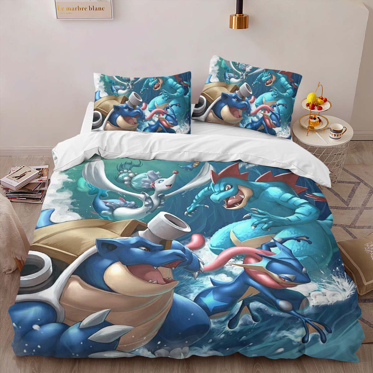 Water Pokemon Type 4 Duvet Cover 2