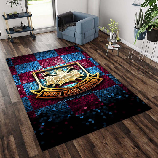 West Ham United Football Club 12 Rug