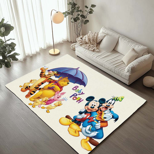 Winnie The Pooh and Disney Characters Rug