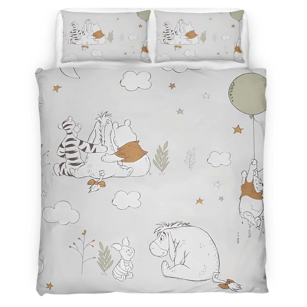 Winnie the Pooh And Friends 4 Duvet Cover