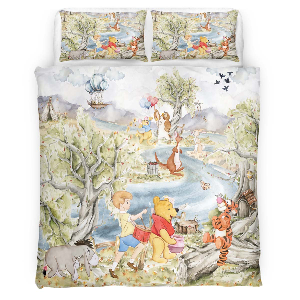 Winnie the Pooh And Friends 6 Duvet Cover