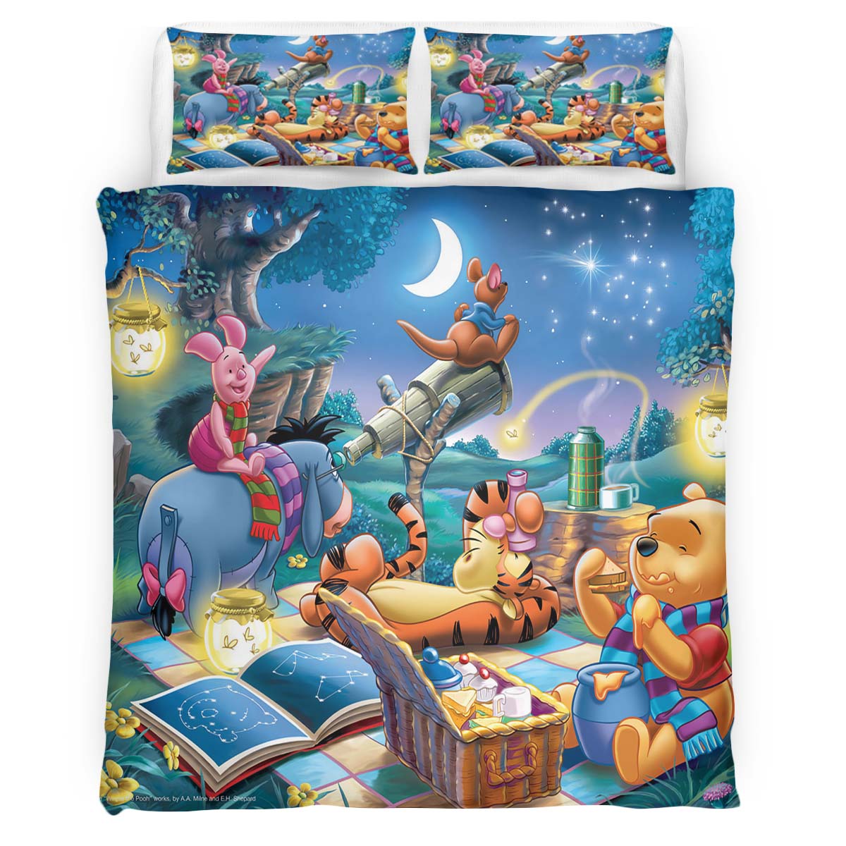 Winnie the Pooh And Friends 7 Duvet Cover