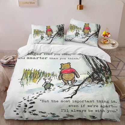 Winnie the Pooh And Piglet Duvet Cover 2