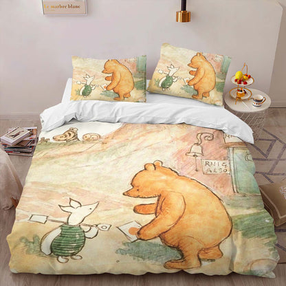 Winnie the Pooh And Piglet 2 Duvet Cover 2