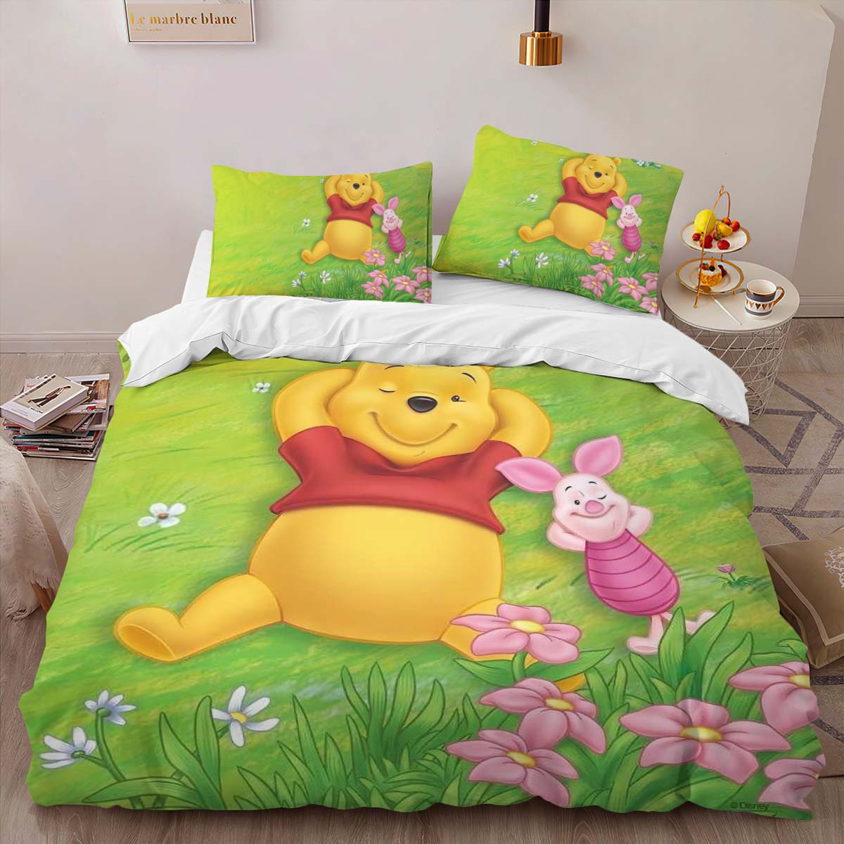 Winnie the Pooh And Piglet 3 Duvet Cover 2