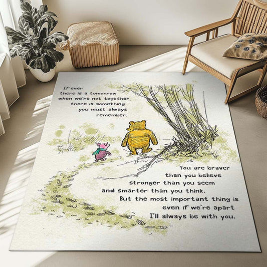 Winnie the Pooh And Piglet 4 Rug