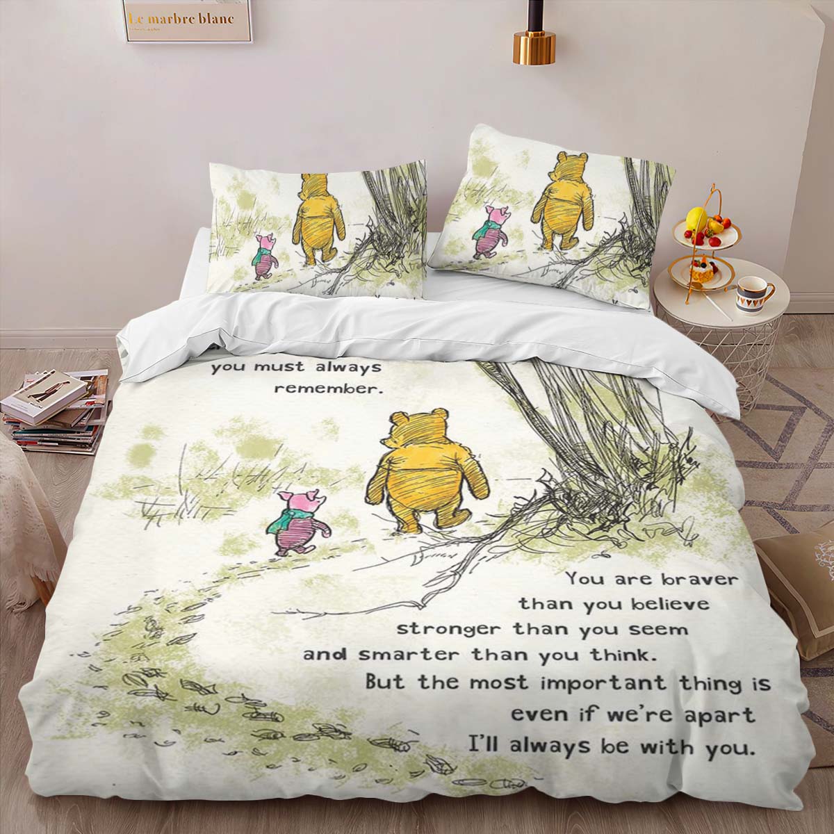 Winnie the Pooh And Piglet 4 Duvet Cover 2