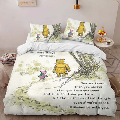 Winnie the Pooh And Piglet 4 Duvet Cover 2