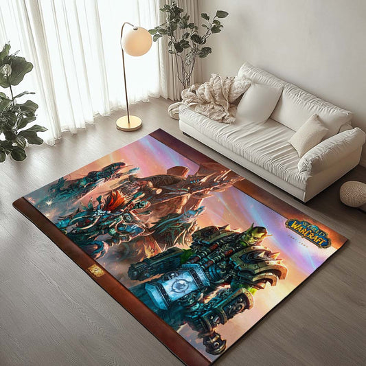 World of Warcraft Wow Sylvanas Windrunner Vol'jin Cairne Bloodhoof Thrall Rug