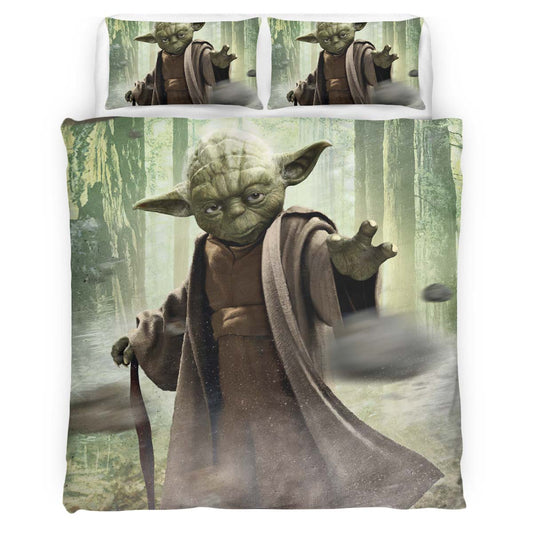 Yoda Grogu Star Wars 2 Duvet Cover