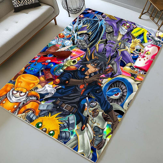 Yu Gi Oh Characters 1 Rug