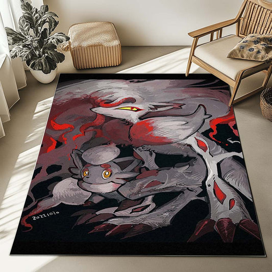 Zorua Zoroark Pokemon 6 Rug