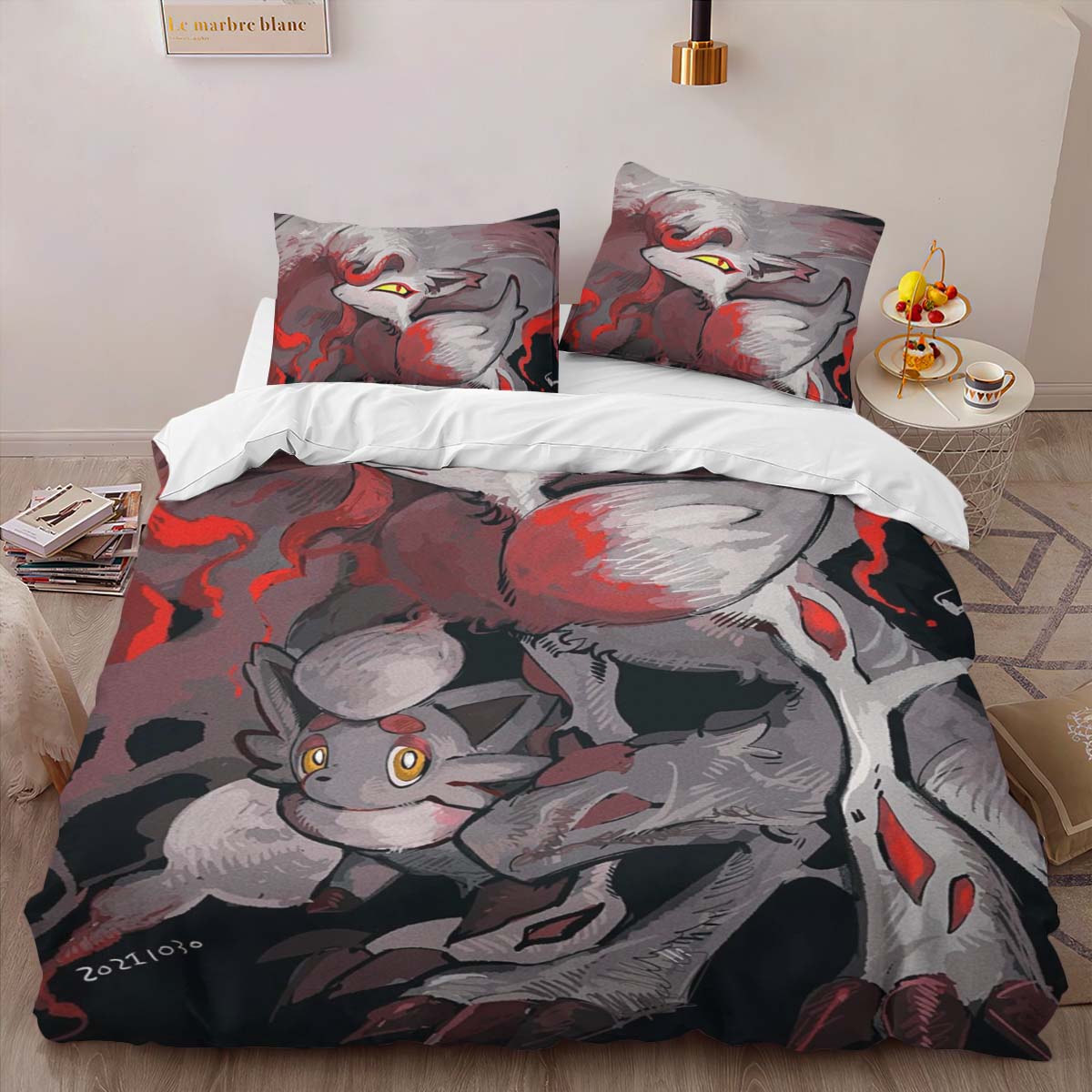 Zorua Zoroark Pokemon 6 Duvet Cover 2