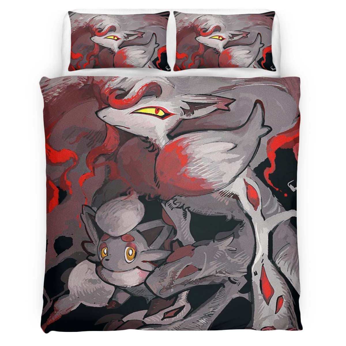Zorua Zoroark Pokemon 6 Duvet Cover