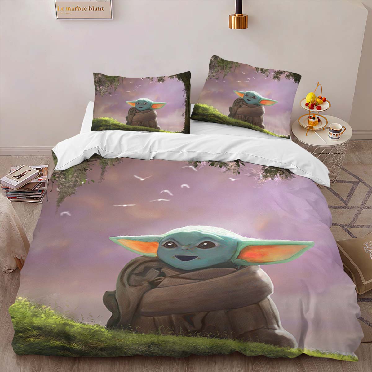 Baby Yoda Star Wars 1 Duvet Cover 2