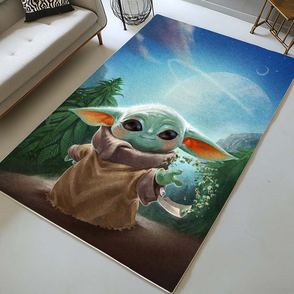 baby yoda star wars 2 Rug 2