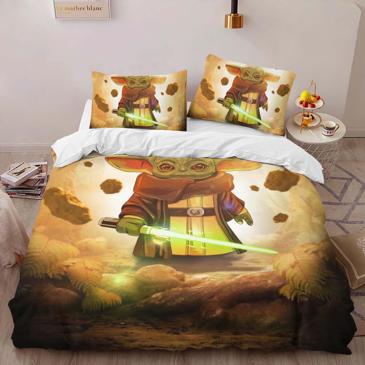 Baby Yoda Star Wars 3 Duvet Cover 2