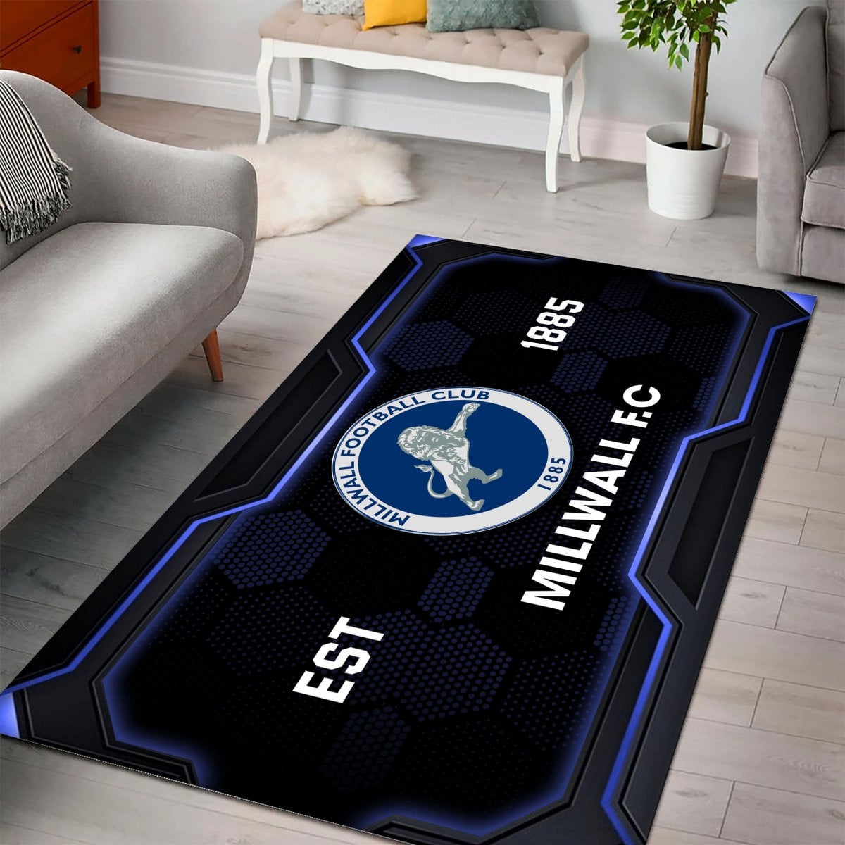 Millwall Rug - EFL Championship Rug 2 2