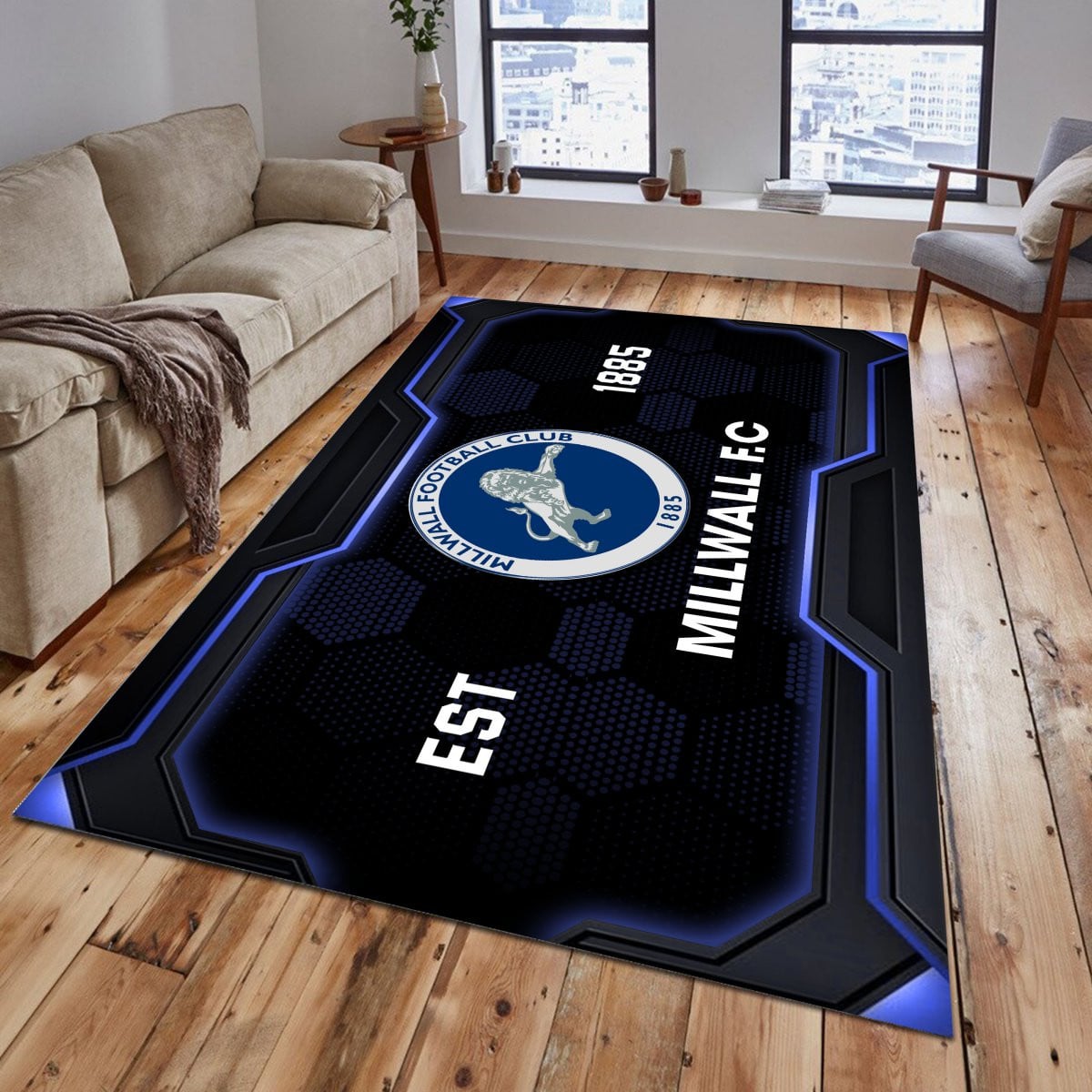 Millwall Rug - EFL Championship Rug 2