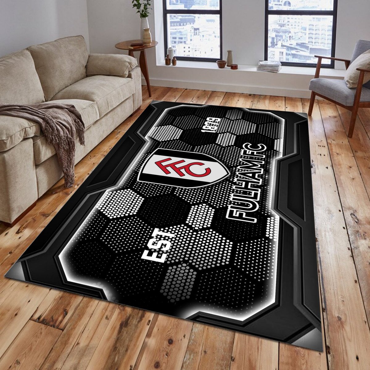 Fulham Rug - Premier League Rug 2