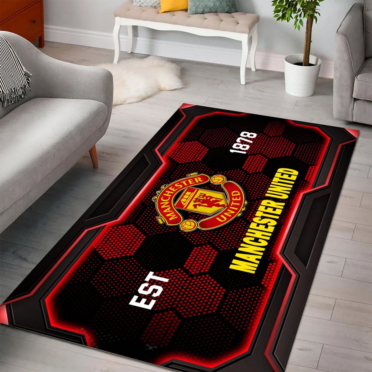 Manchester United Rug - Premier League Rug 2 2