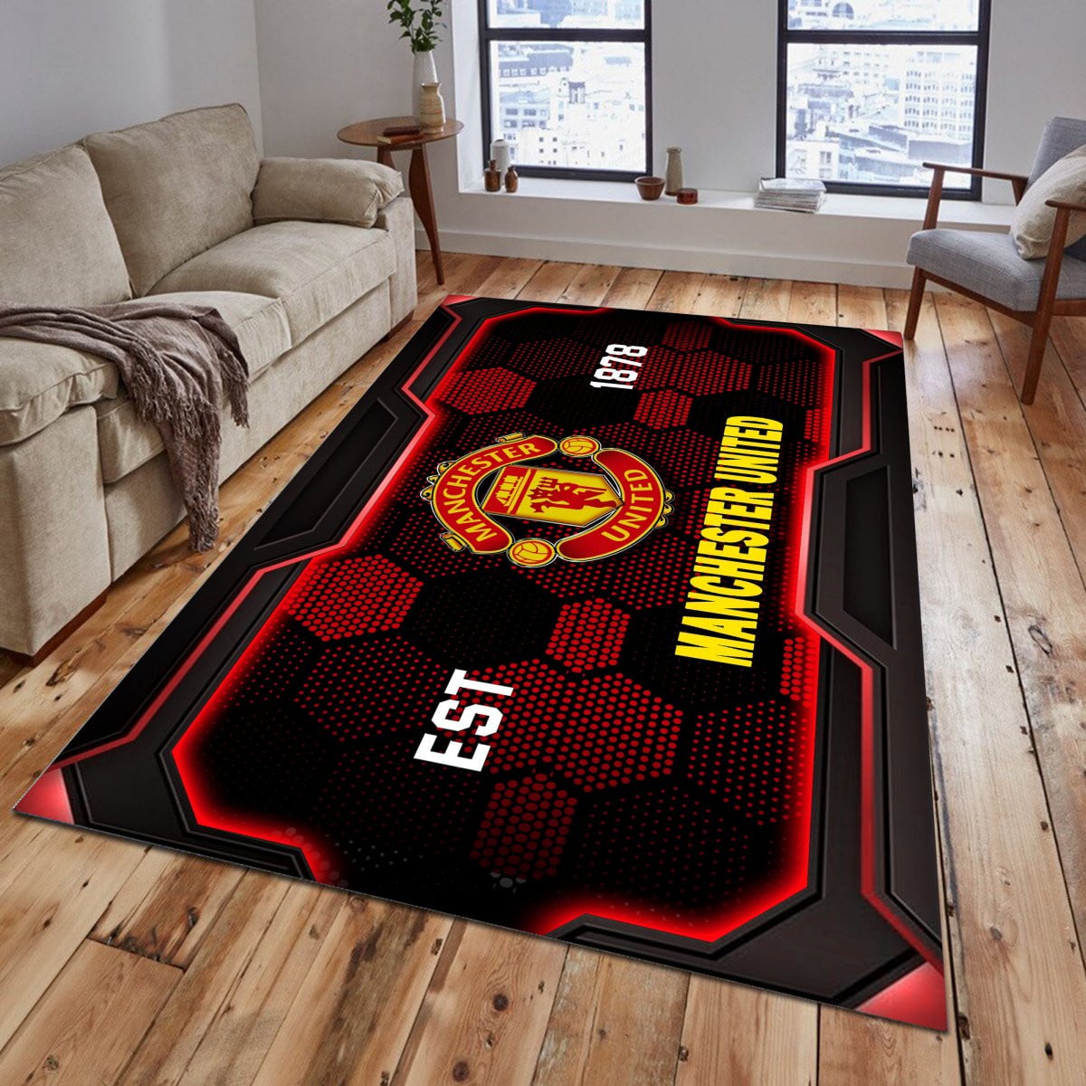 Manchester United Rug - Premier League Rug 2