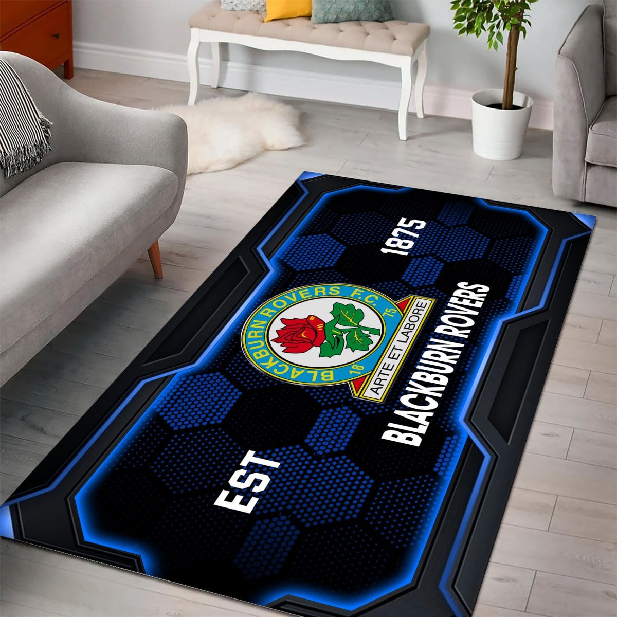 Blackburn Rovers Rug - EFL Championship Rug 2 2