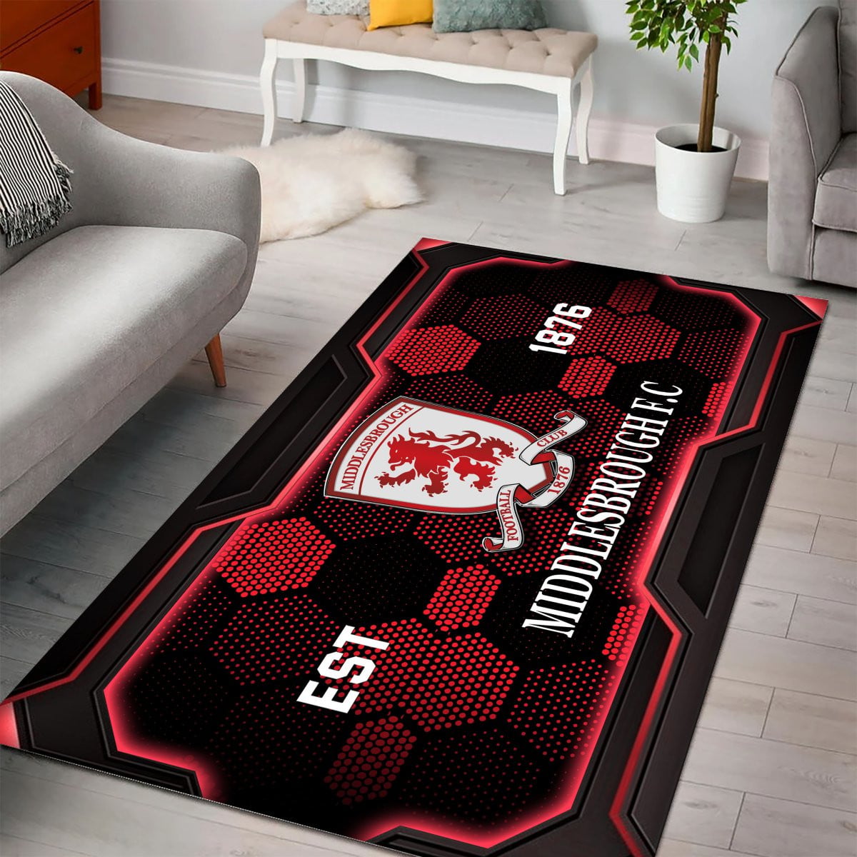 Middlesbrough Rug - EFL Championship Rug 2 2